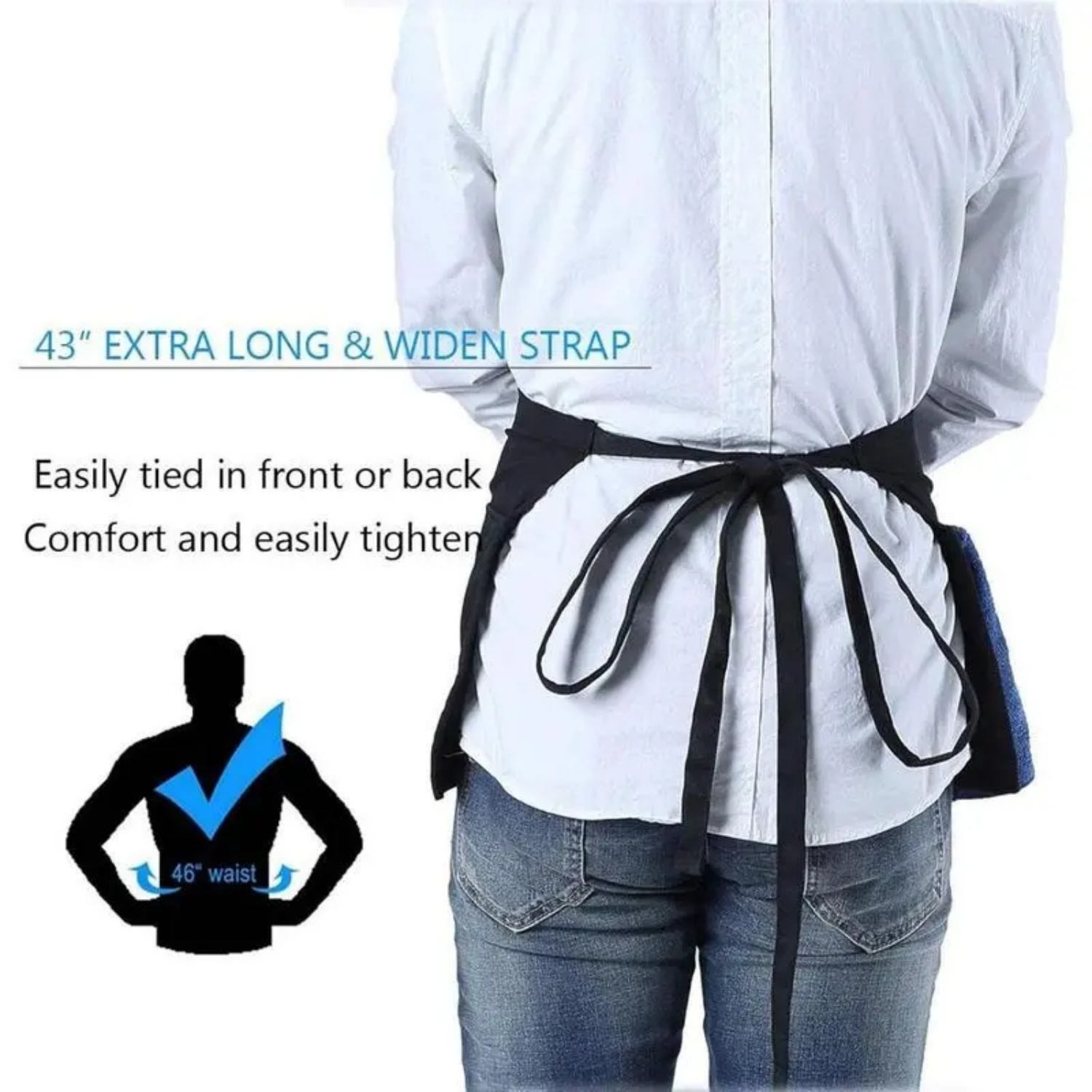 Server Aprons with 3Pockets (1 - Commercial Kitchen And Bar 评论和价格