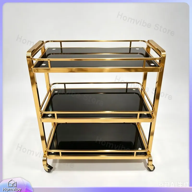 Stainless Steel 3 Tier Rolling - Commercial Kitchen And Bar 评论和价格