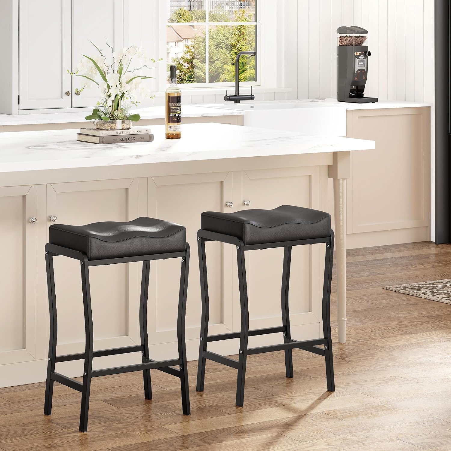 Counter Height Bar Stools Set  - Commercial Kitchen And Bar 评论和价格